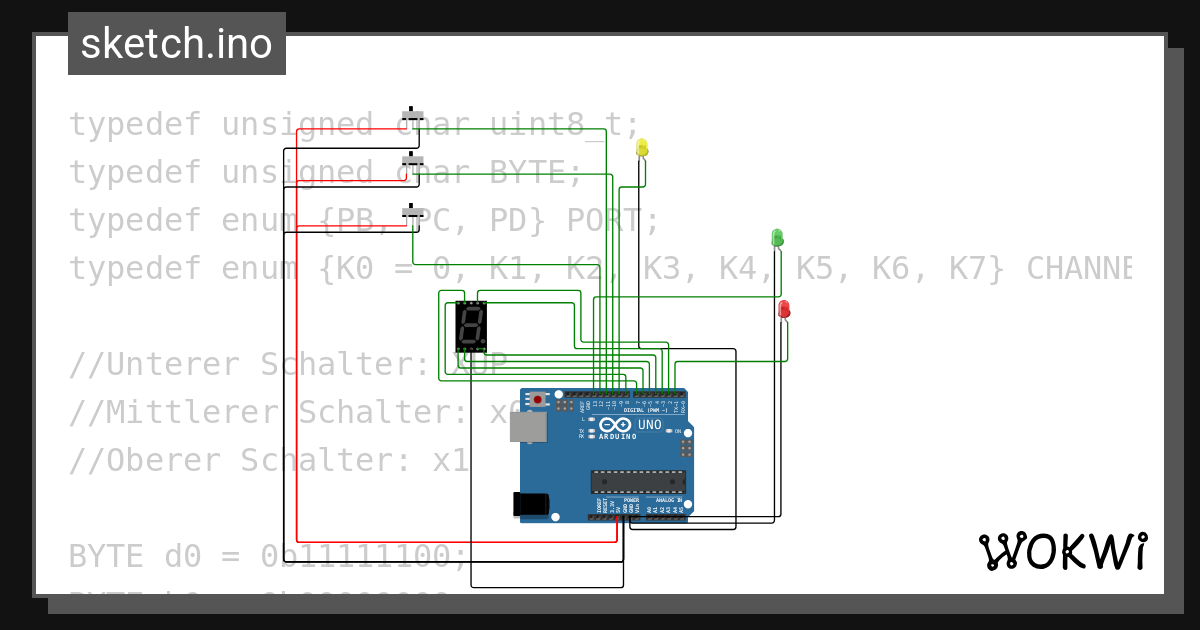 First wokwi esp32 stm32 arduino simulator