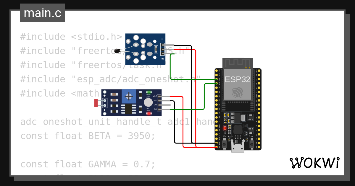 adc_simple - Wokwi ESP32, STM32, Arduino Simulator