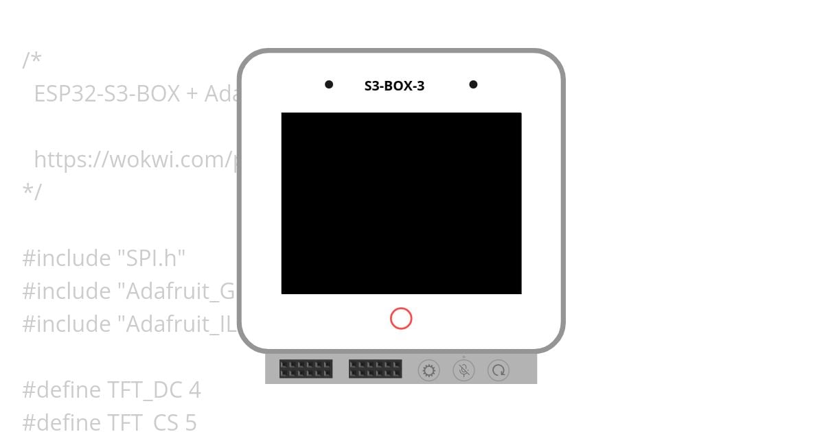 ESP32-S3-BOX-3 Example simulation