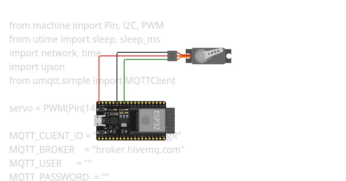 sub-motor-mqtt simulation