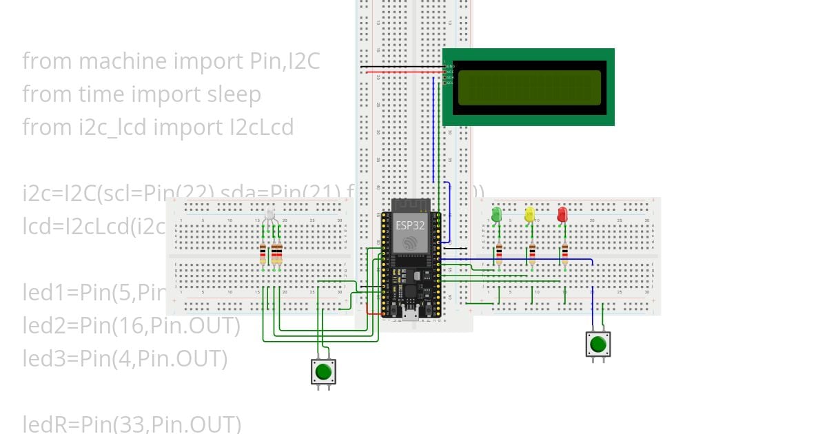 microbython_LCD16x4_I2C simulation