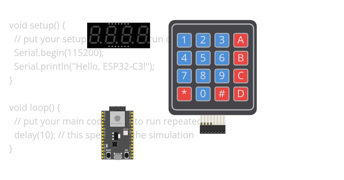 RISC-V-CALC simulation