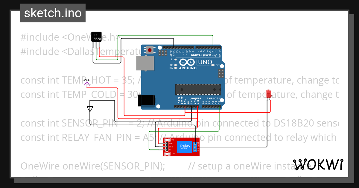 Relay - Wokwi ESP32, STM32, Arduino Simulator