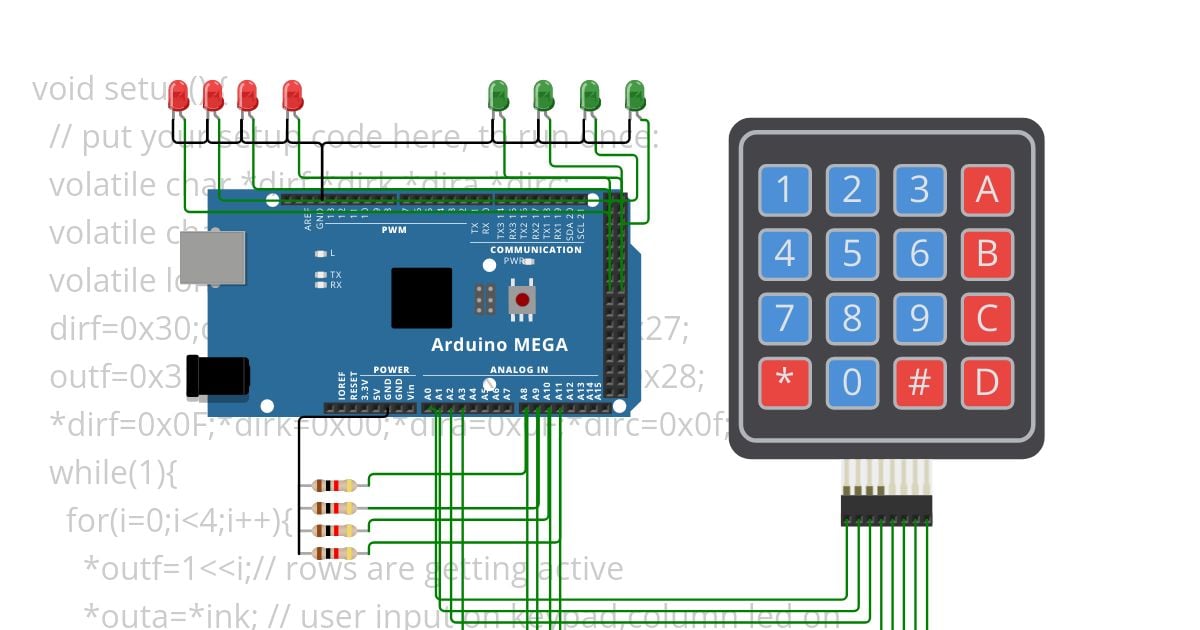 keypad simulation