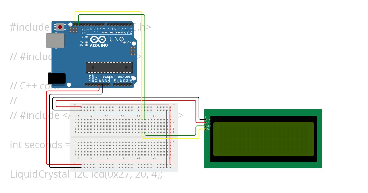 Bubble Sorting Algorithm using Arduino UNO with LCD I2C Display  simulation