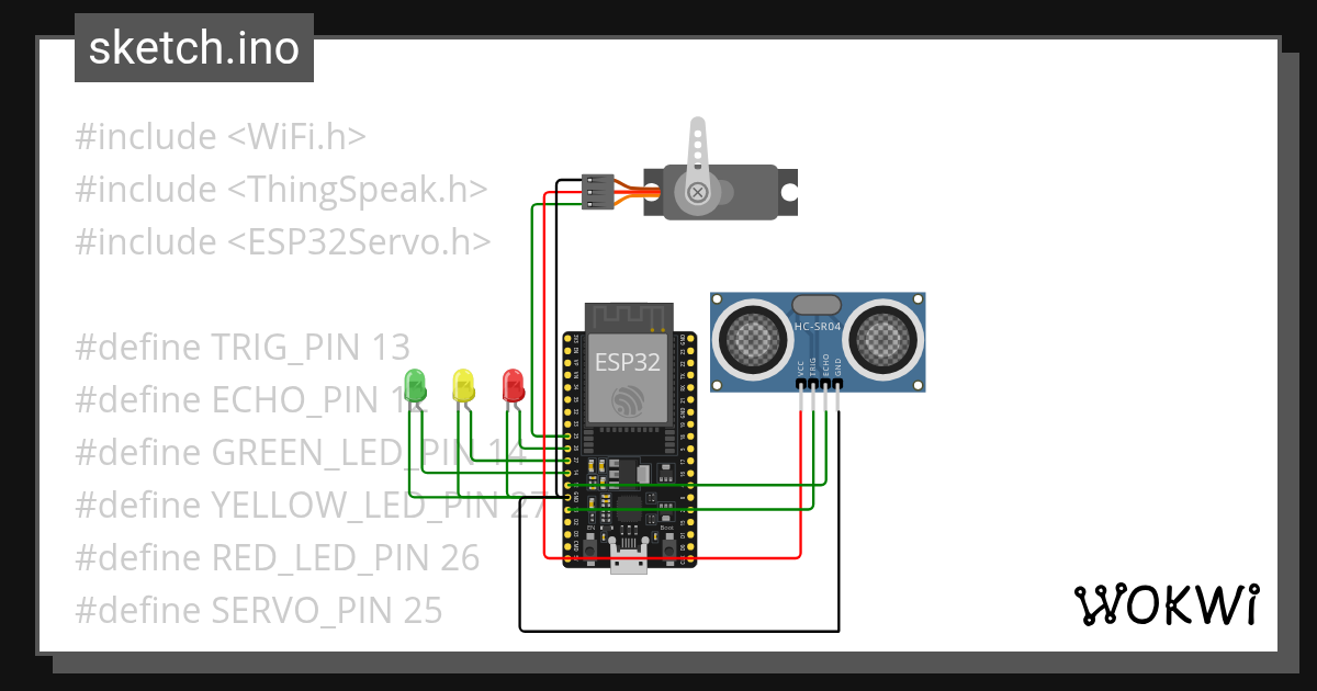 Waste Management system my Copy - Wokwi ESP32, STM32, Arduino Simulator