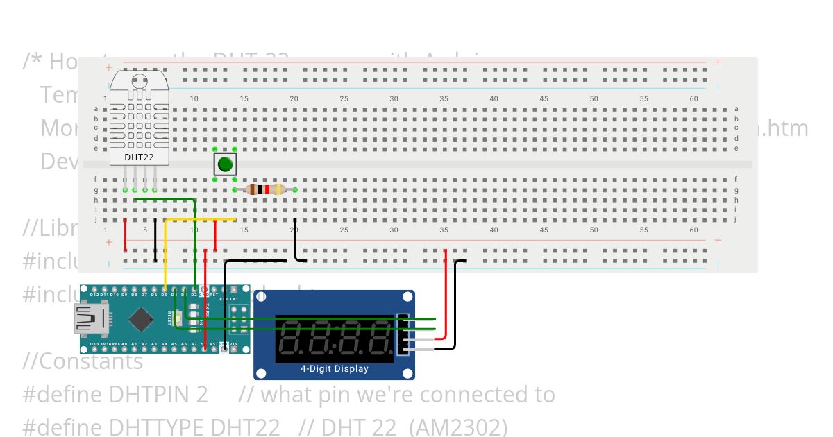 temp display simulation