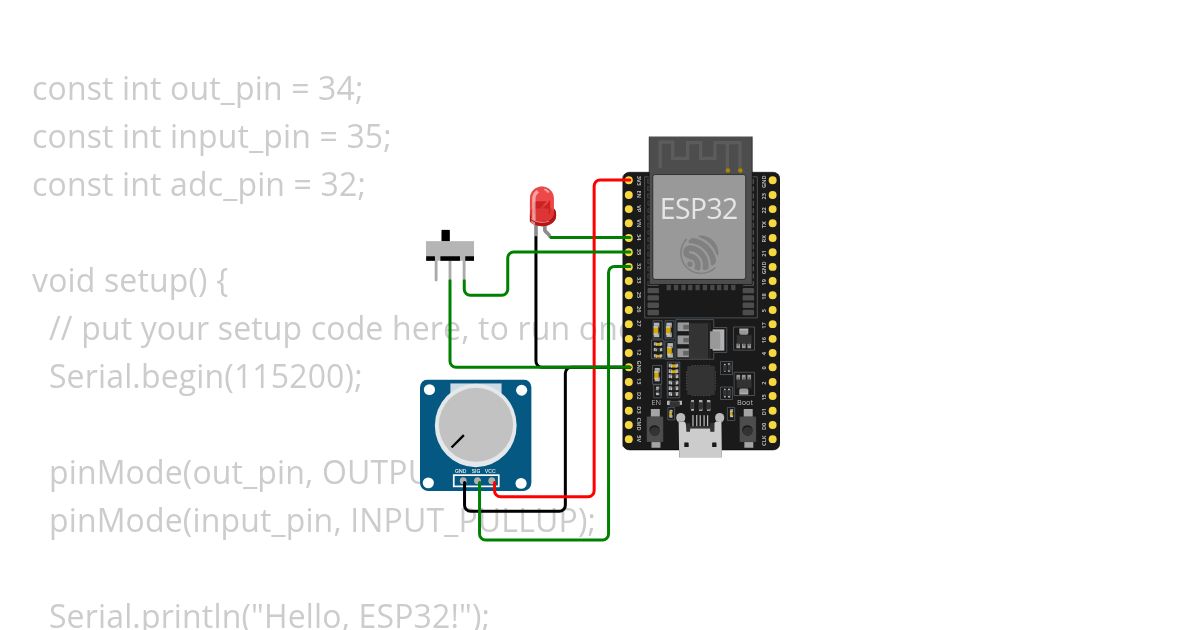 ESP32 IO simulation