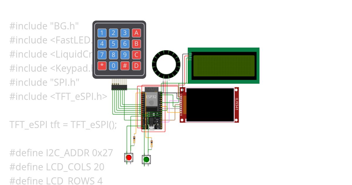 Controller TFT simulation