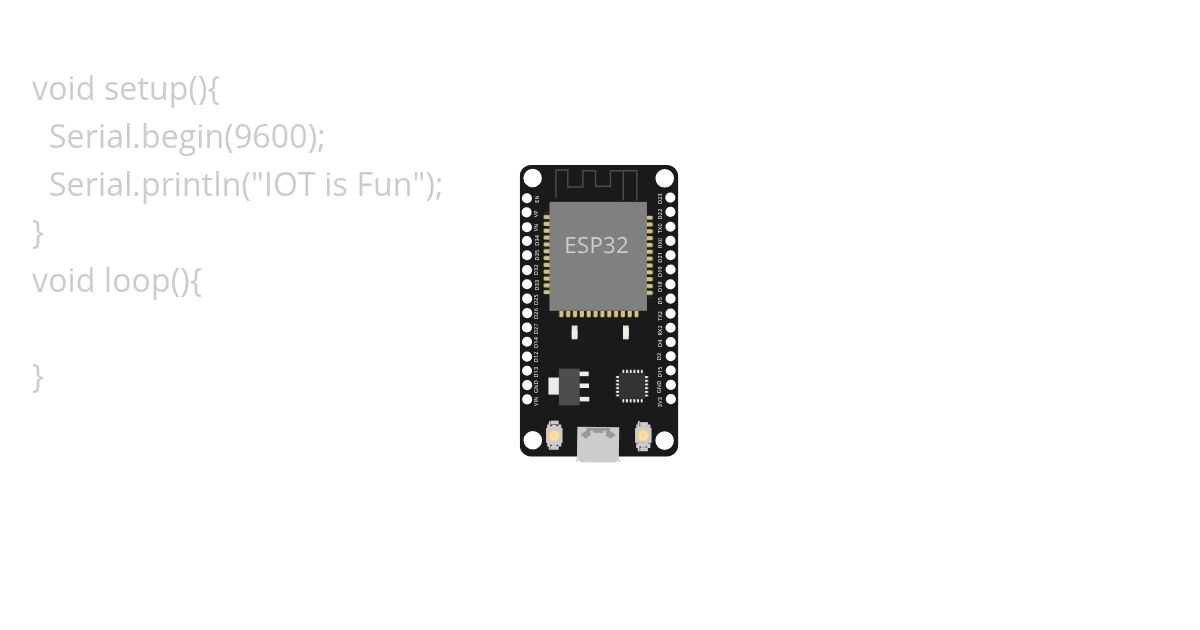 Show on serial monitor simulation