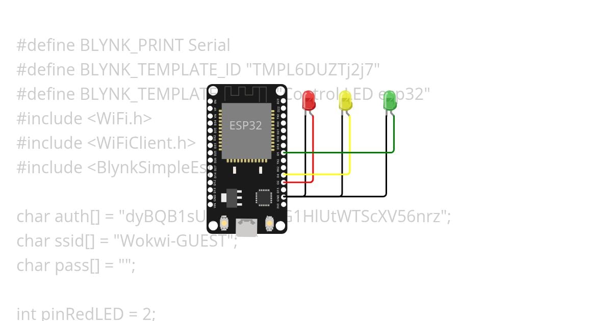 LED-IOT-Blynk simulation