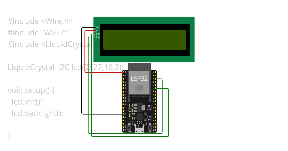 LCD simulation