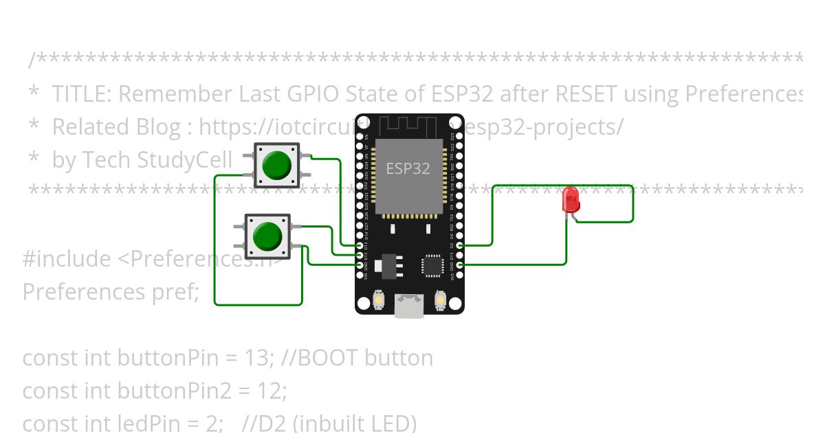 Remember Last GPIO State After RESET Copy simulation