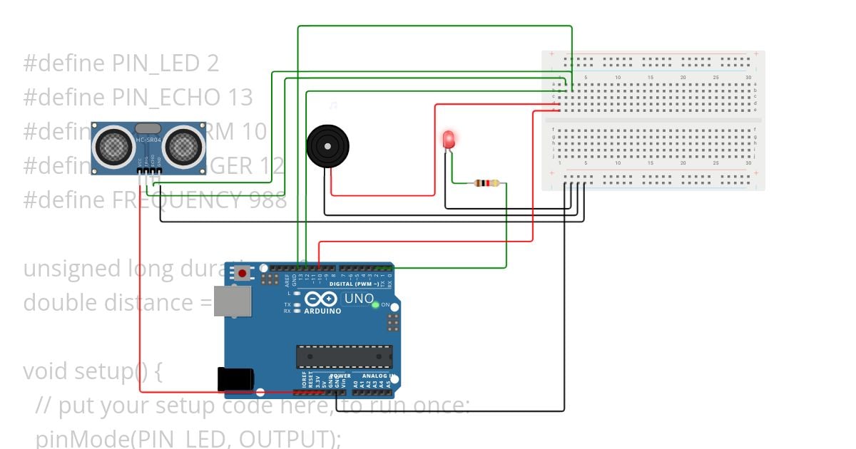 Automatic Anti Theft Alarm and Alert System Using Arduino simulation