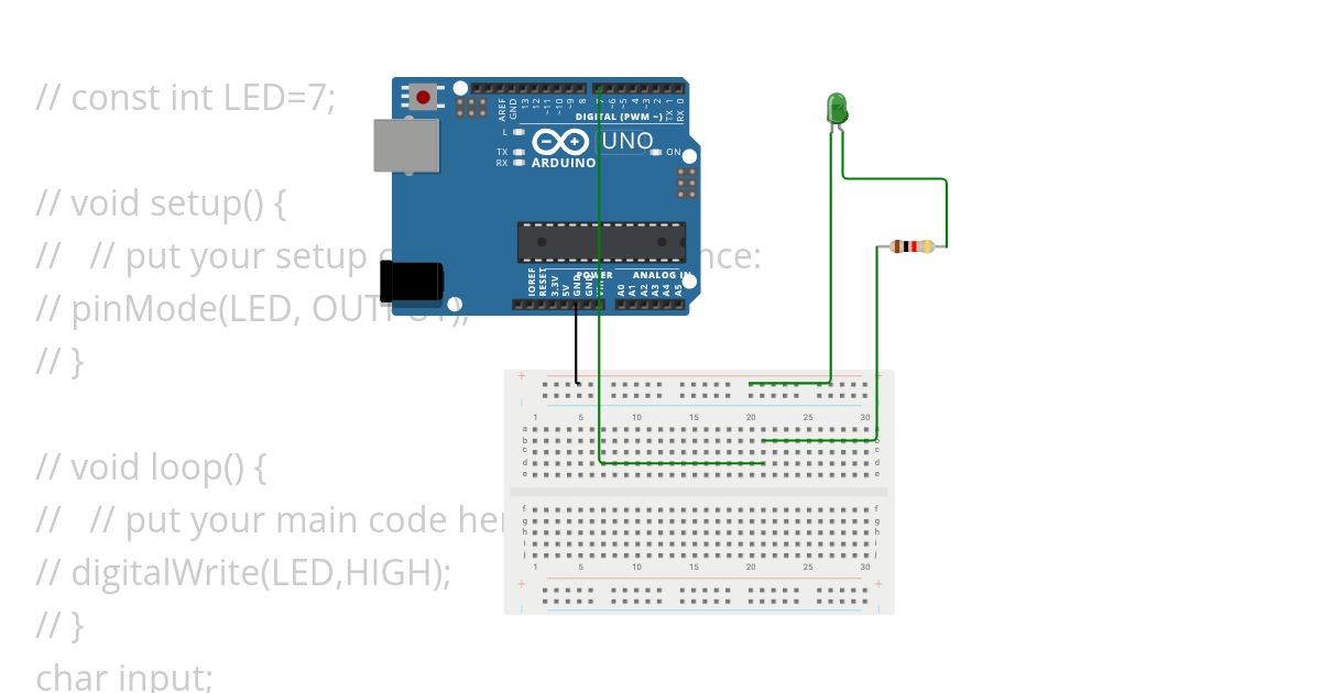 Serial Input simulation