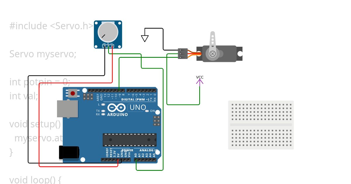servo motor (1) simulation