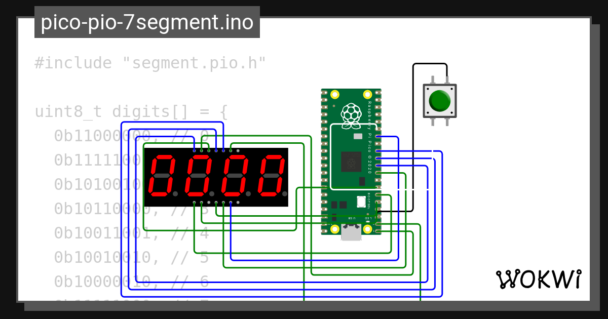 pico-pio-7segment.ino Copy - Wokwi ESP32, STM32, Arduino Simulator