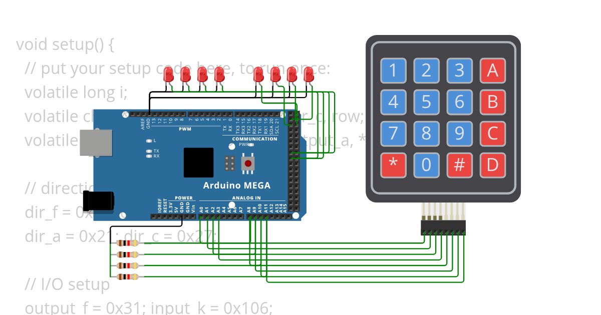 keypad_class simulation