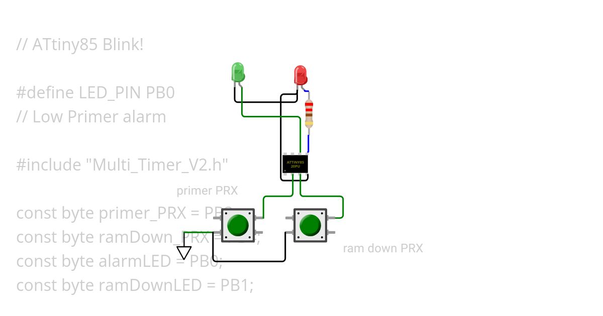 low primers attiny85.ino simulation