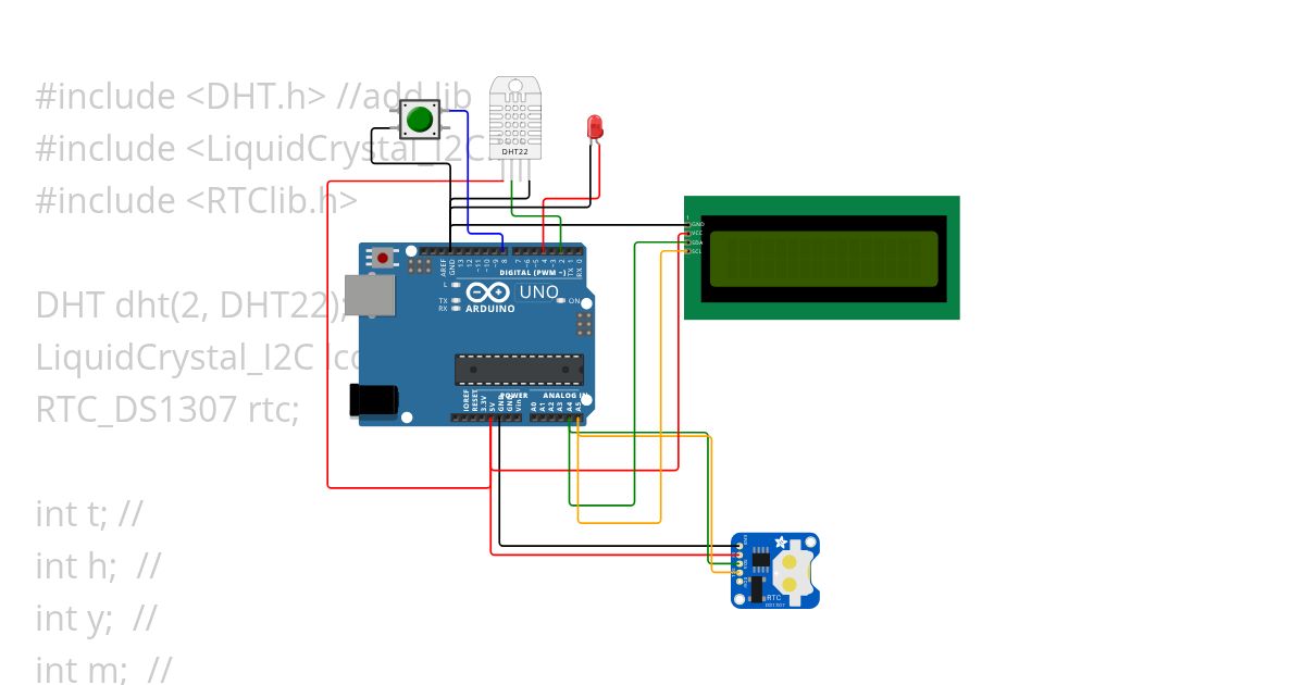 Pjt20.2 RTC DHT LCD SW simulation