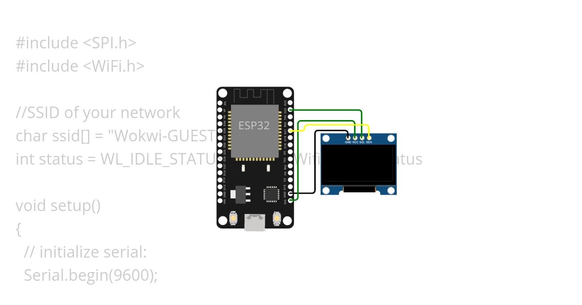 esp32 oled- simple Copy simulation