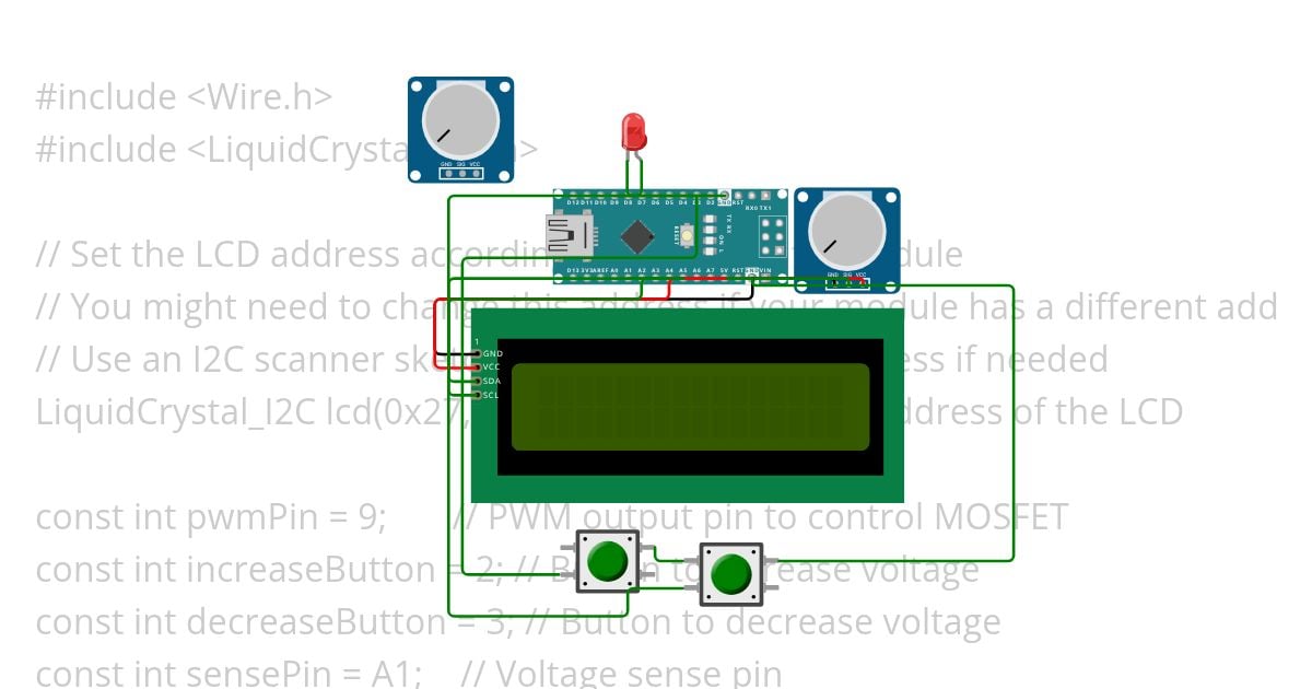  Display Automatic Pmw voltage controller  Copy with pmw graphic  Copy simulation