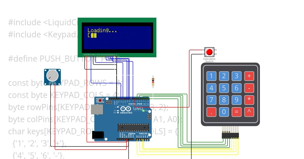 keypad_lcd_potentiometer simulation