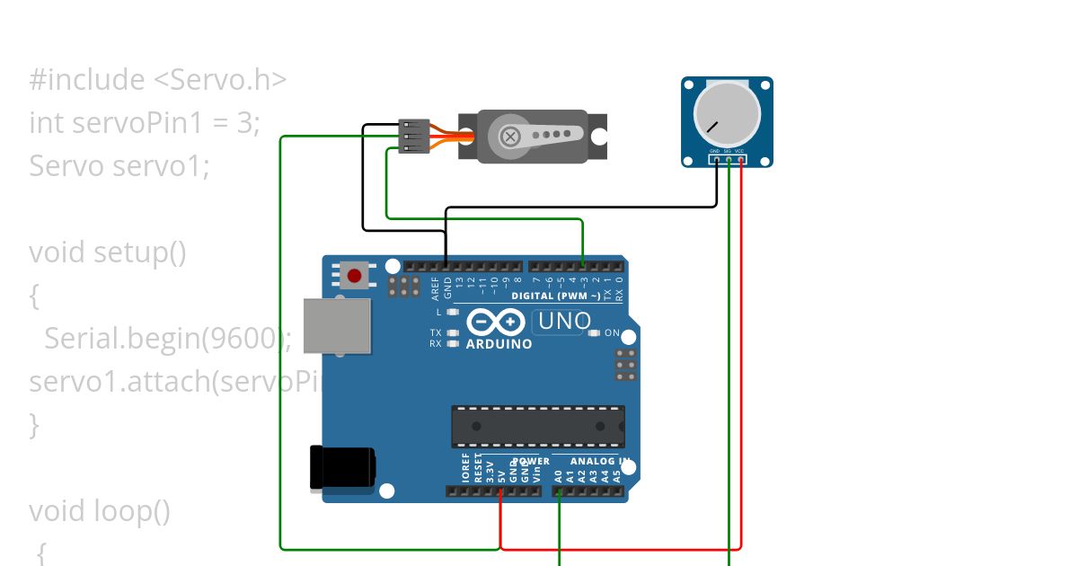 litar servo basic simulation