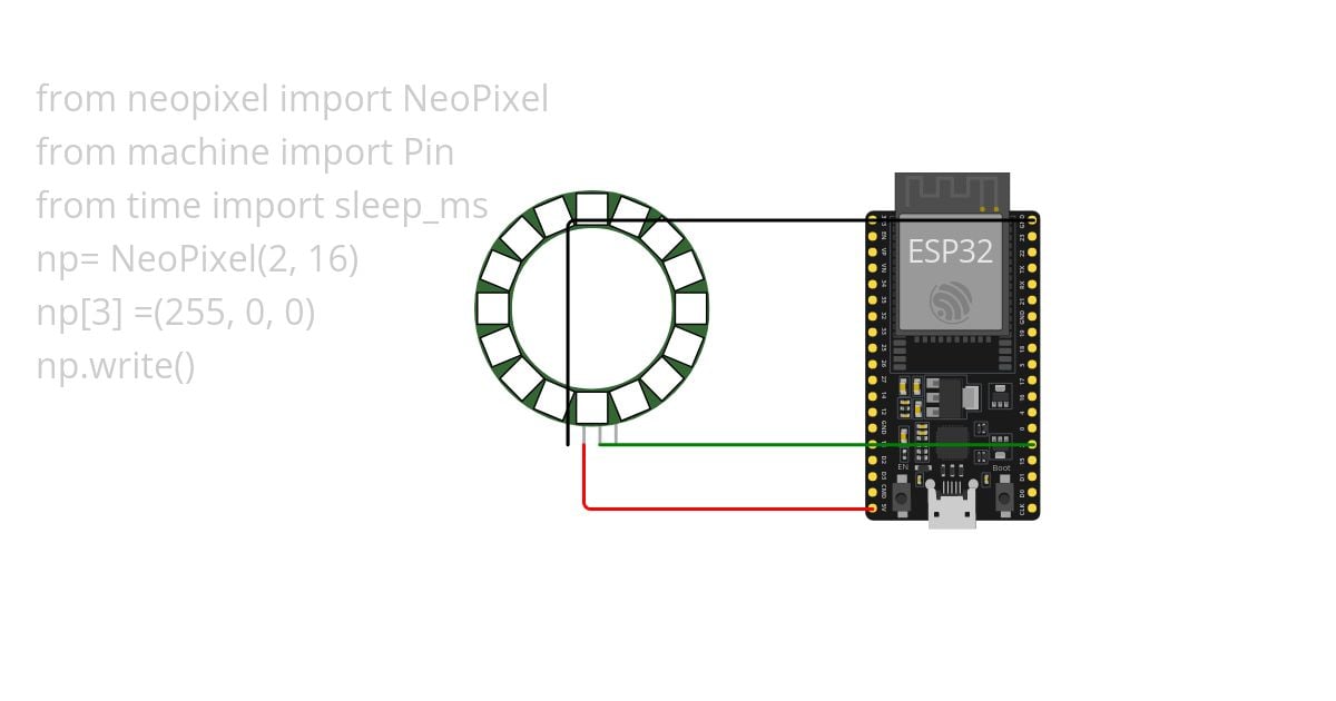 neopixel test simulation