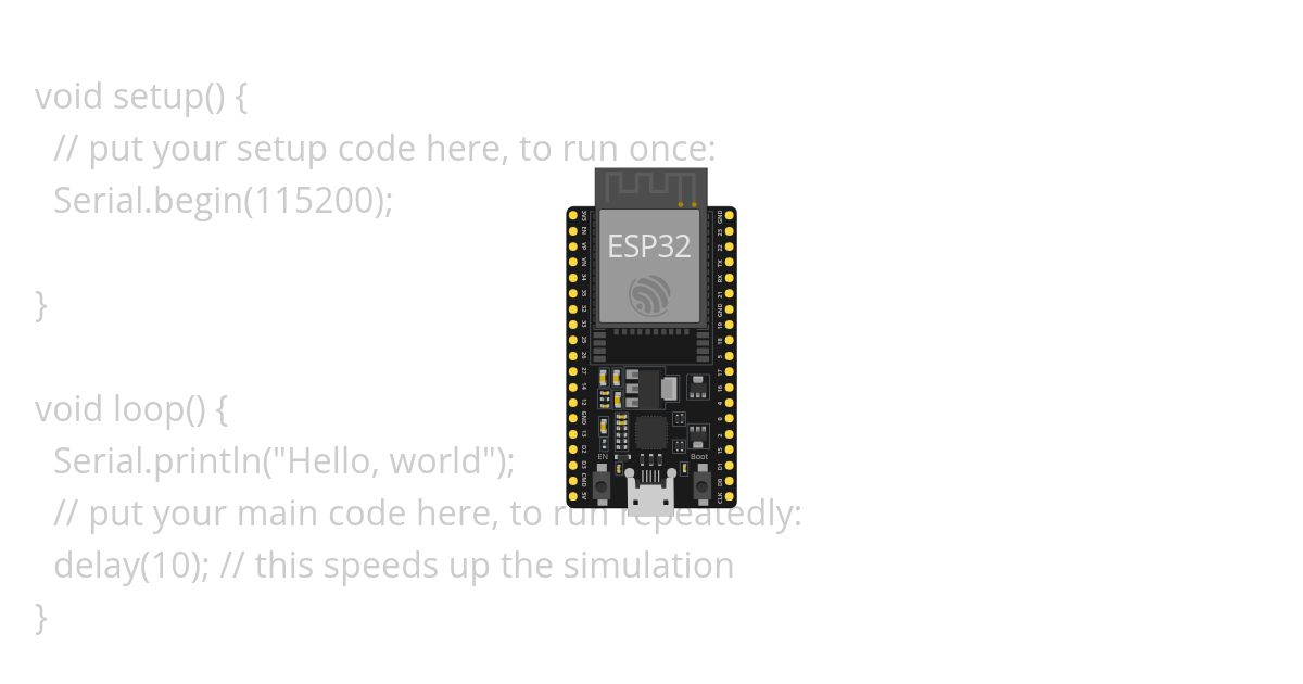hello world simulation