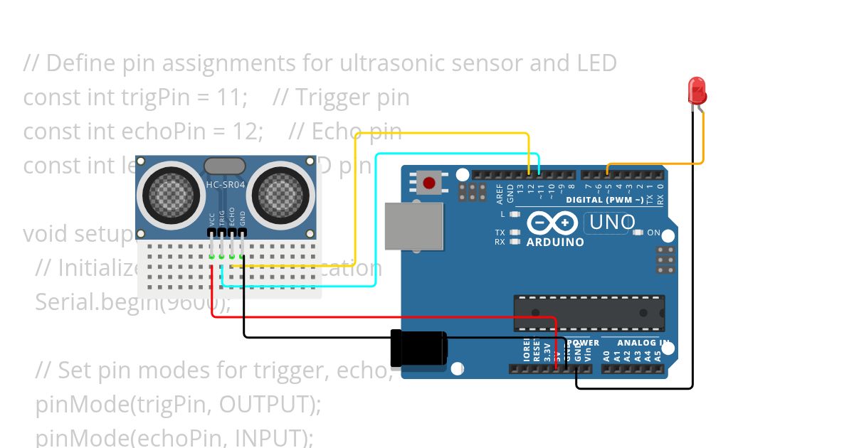 UltraSonic_Sensor_without_Interrupt simulation