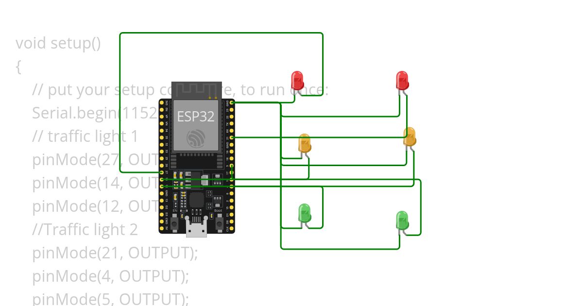 Traffic Light Simulation SERIES 2 simulation