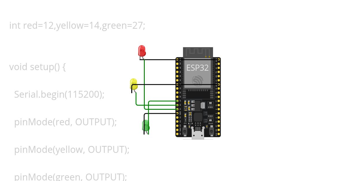 traffic light simulation single series simulation