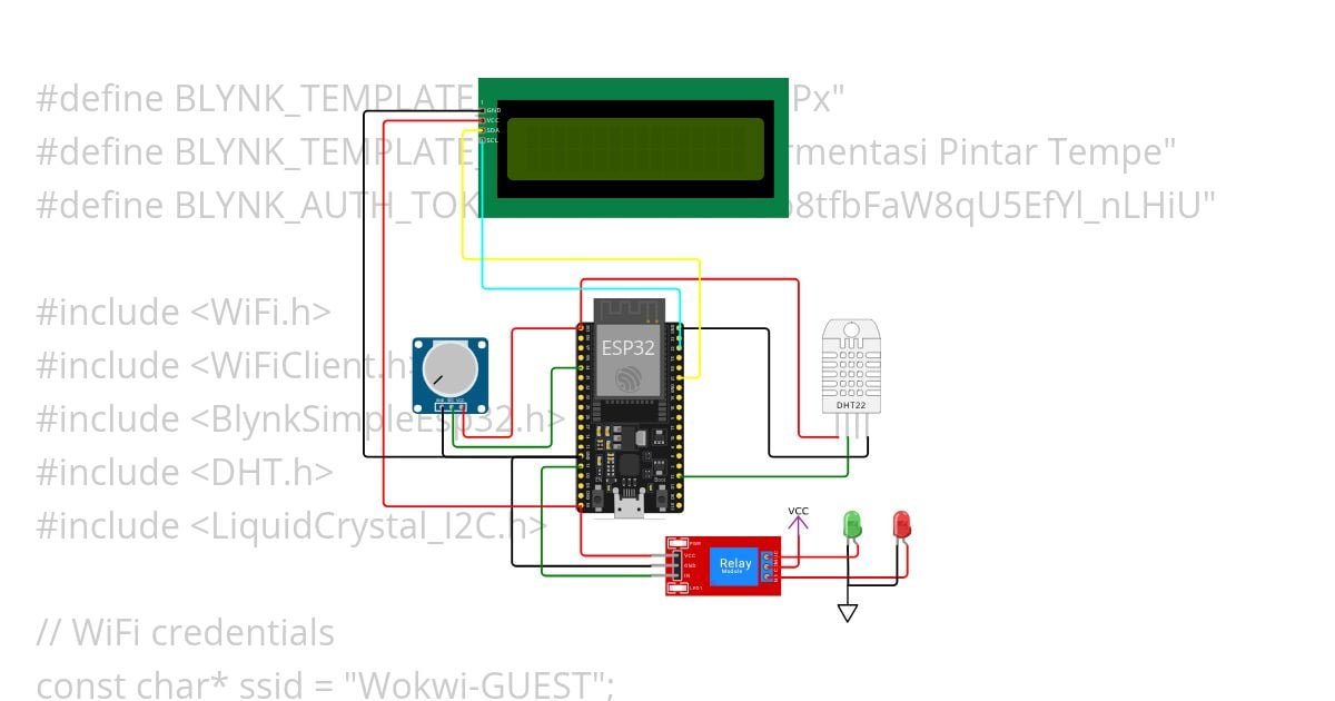 Fermentasi Tempe simulation