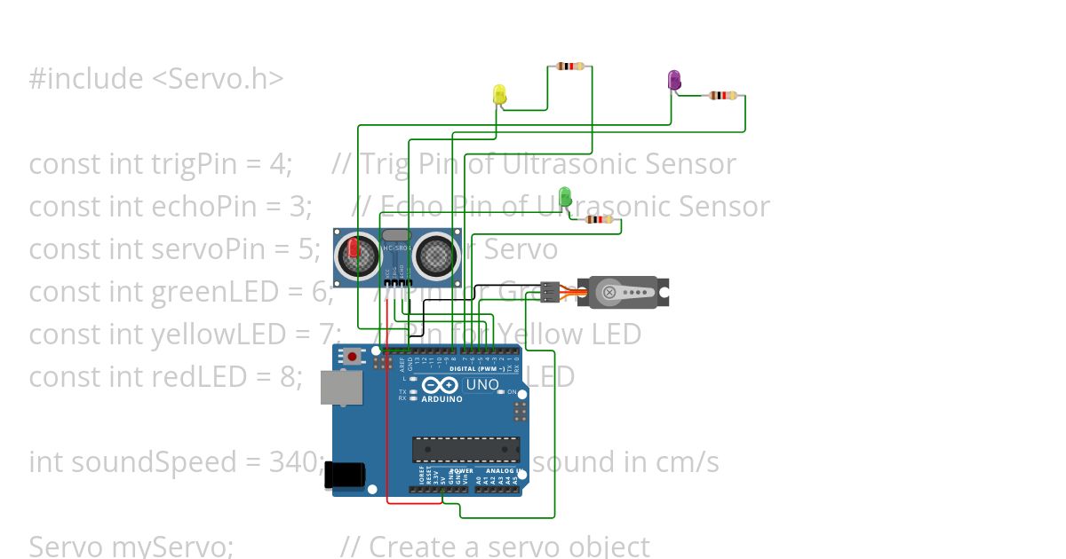 speed detection system simulation