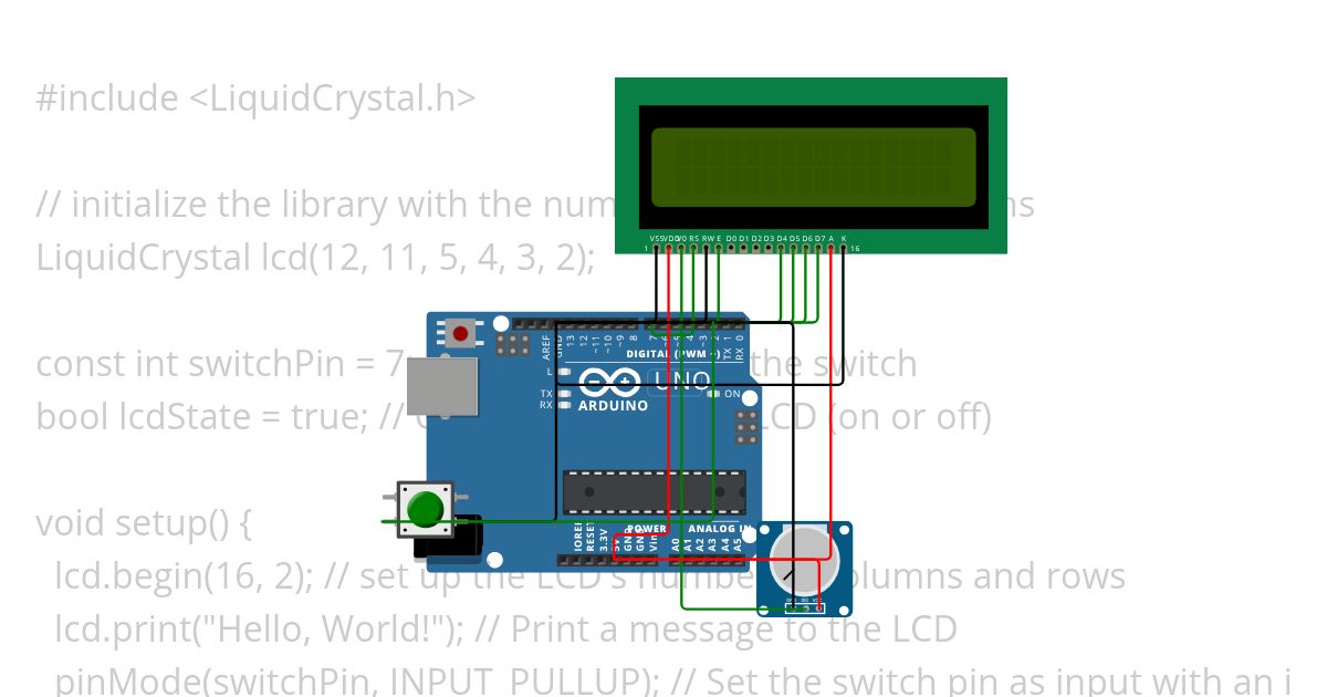LCD On off Visesh Agarwal simulation