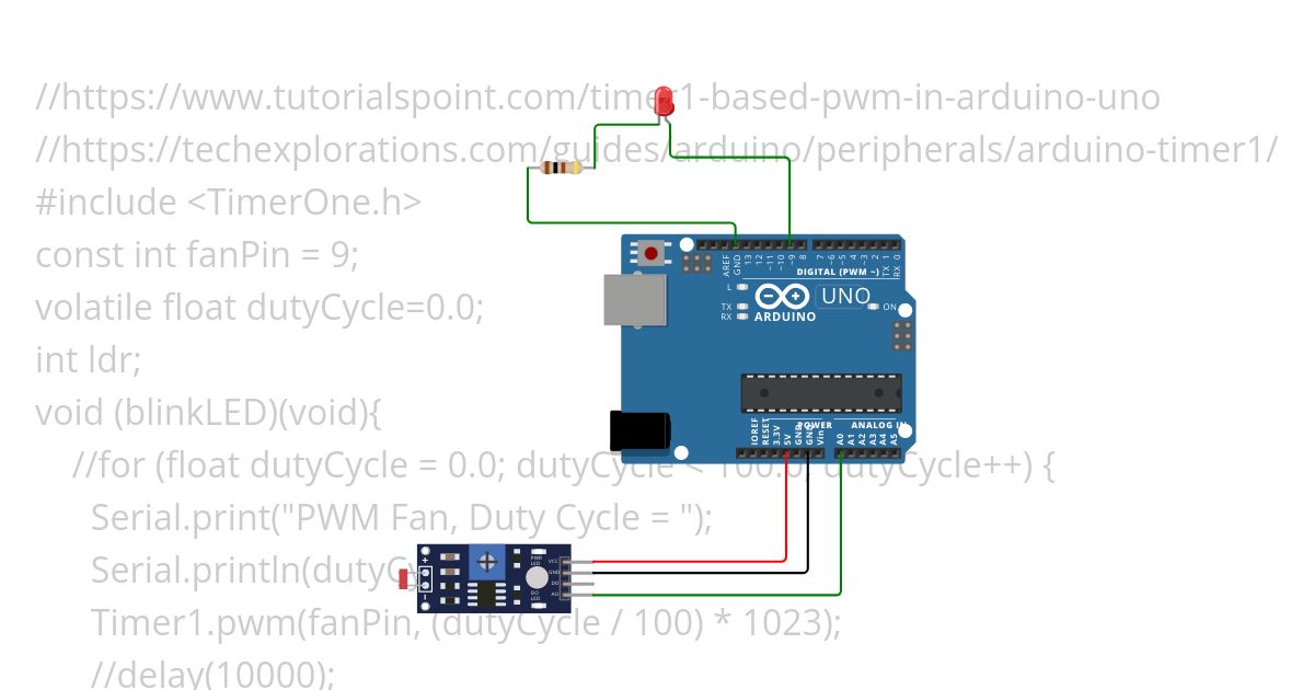 LDR_LED_Light_Control simulation