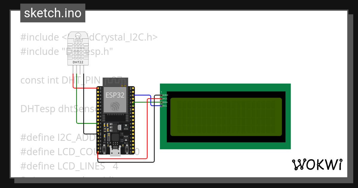 dht22_i2c - Wokwi ESP32, STM32, Arduino Simulator