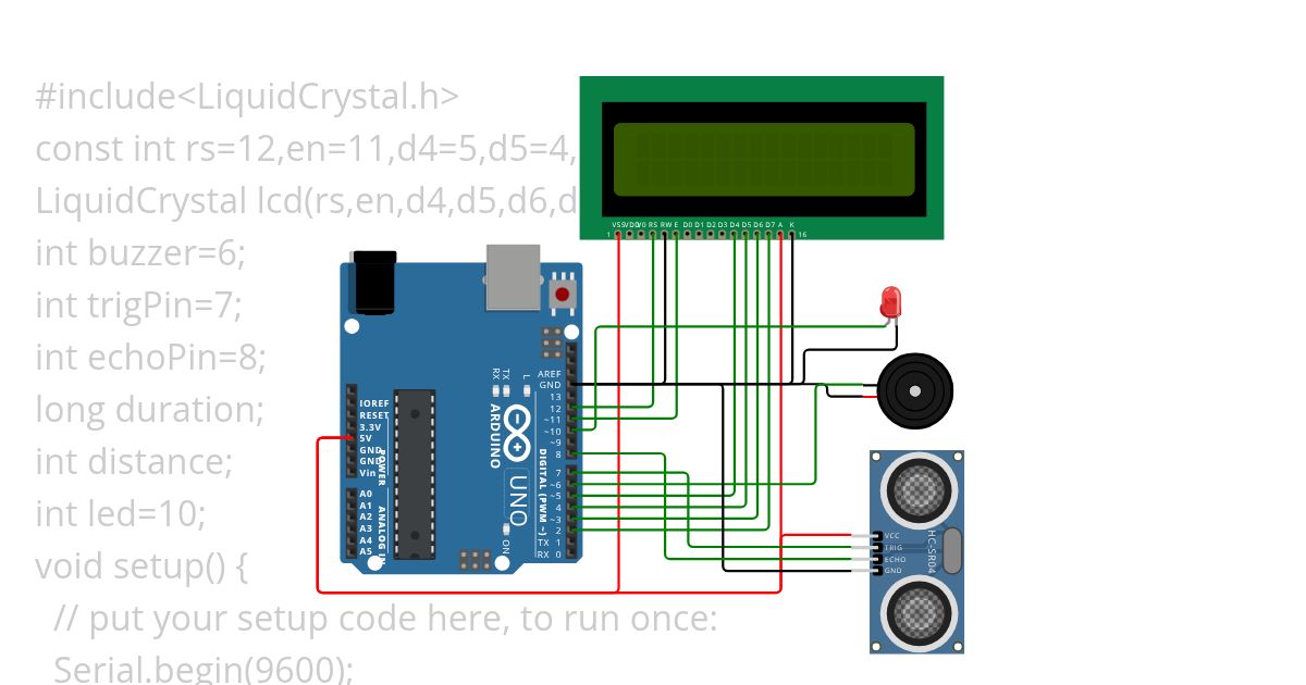 BUZZER+LED INTENSITY simulation