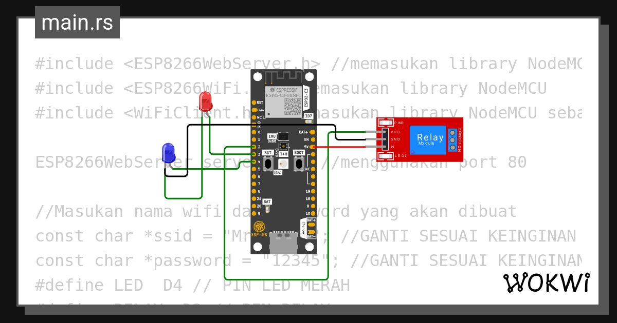 esp 8266 Copy (2) - Wokwi ESP32, STM32, Arduino Simulator