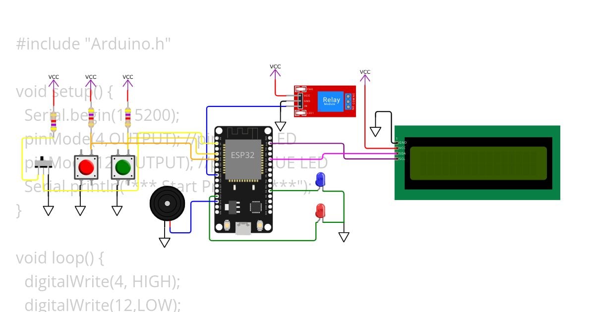 ตัวอย่าง:  LED ON-OFF simulation