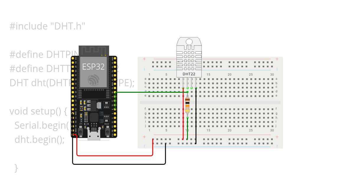 TEMP MONITORING THINGSPEAK simulation