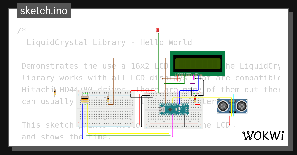 water nano - Wokwi ESP32, STM32, Arduino Simulator