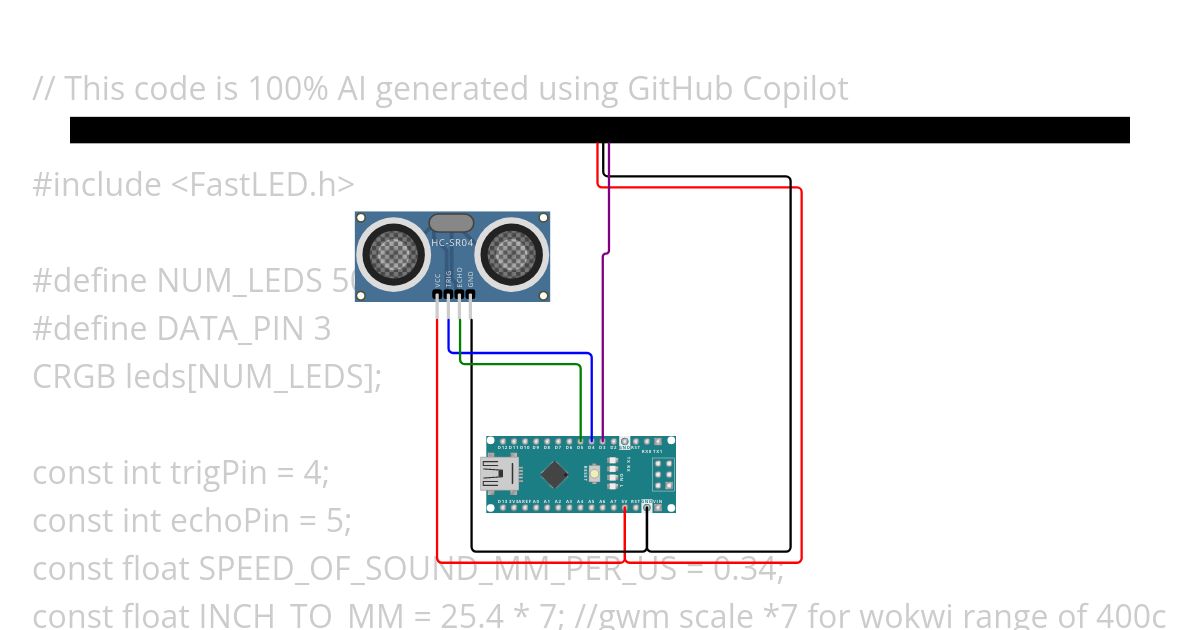 Gray_LedLampWithDistanceSensor simulation