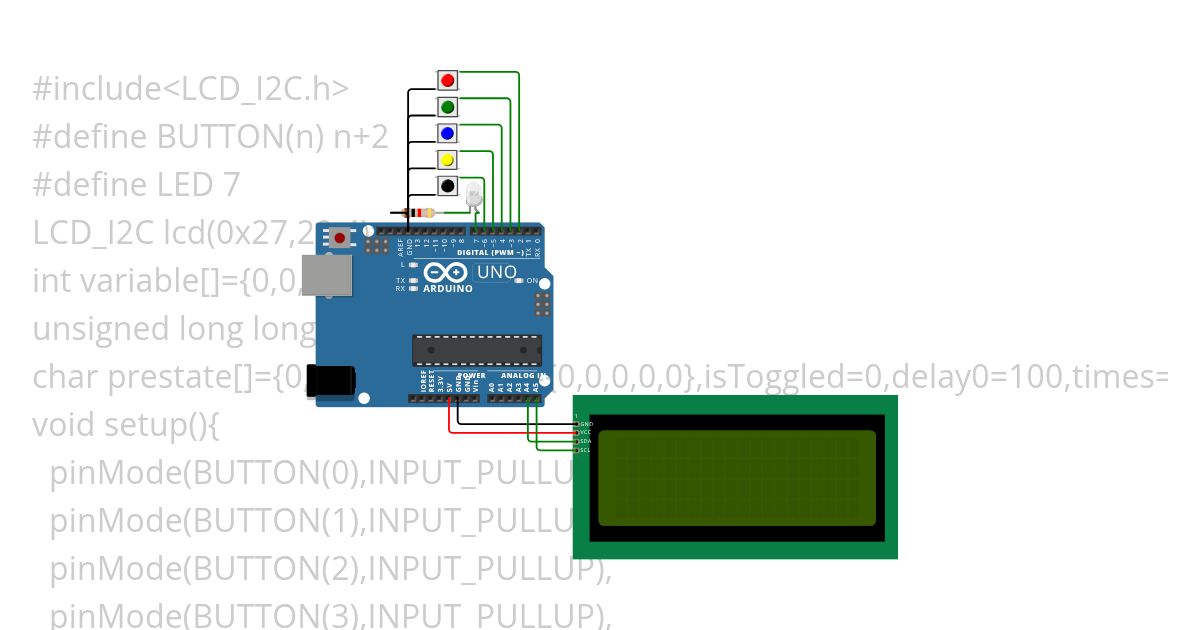 5 buttons challenge simulation