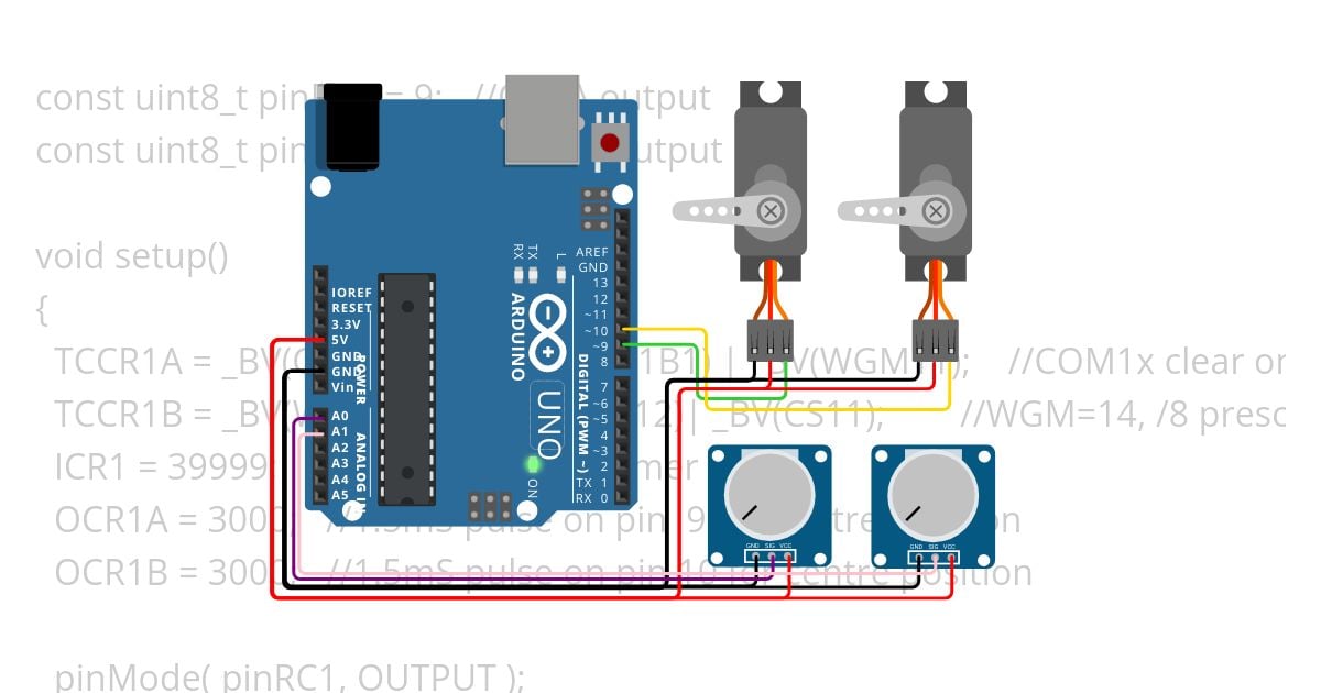 SERVO MOTOR RUN Code & Hardware inplement.ino Copy simulation