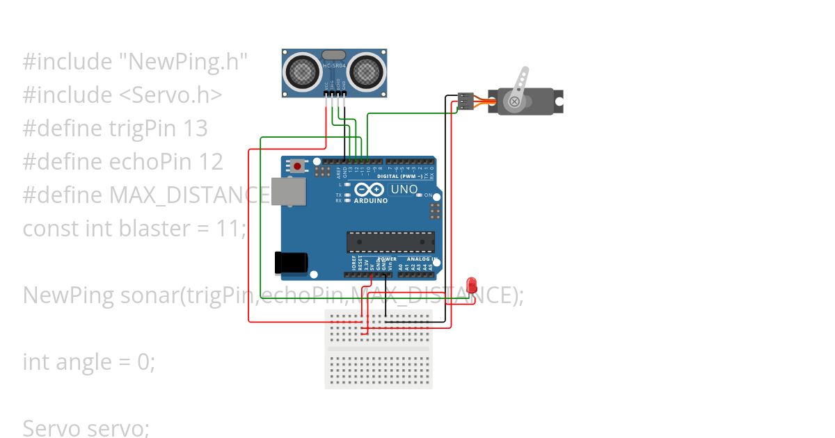 sensor ultrasonic simulation