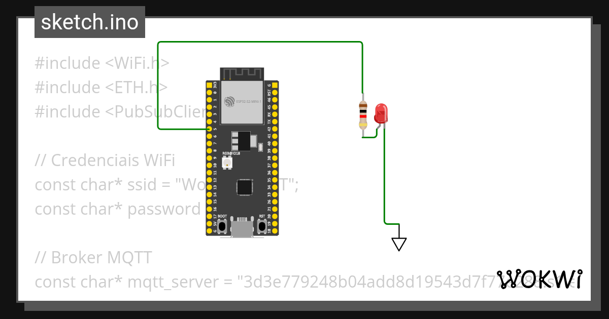 Esp 32 - Wokwi ESP32, STM32, Arduino Simulator
