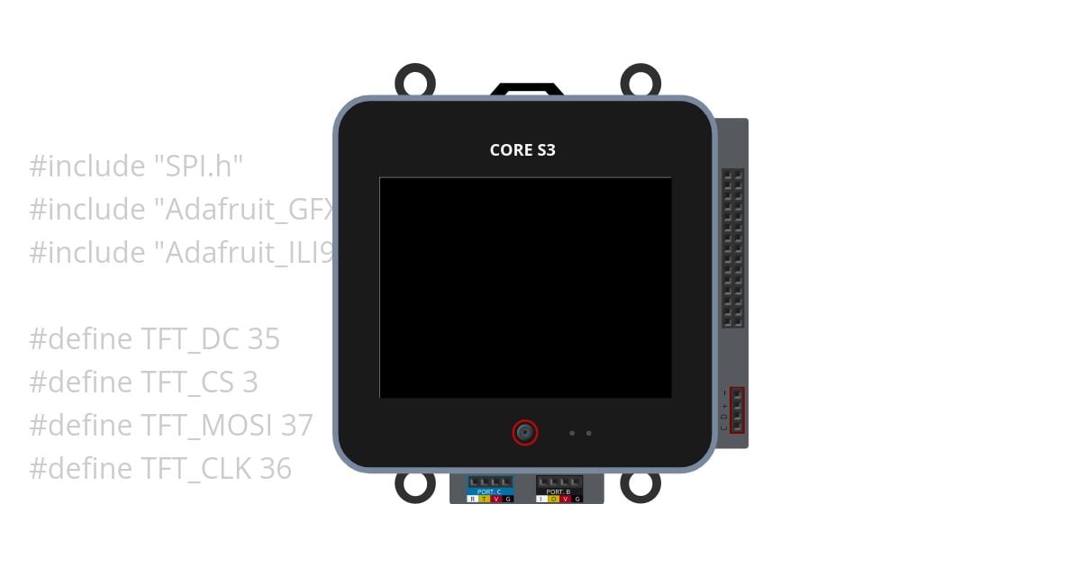 CORE-S3 Example simulation