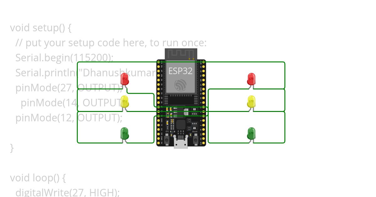 signal light Copy simulation